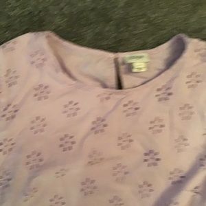 J Crew Factory eyelet top